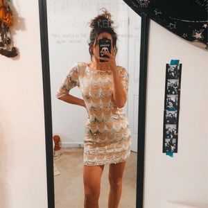 Sequin Homecoming Dress